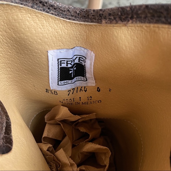 Frye Melissa Distressed Riding Boots - Picture 5 of 6